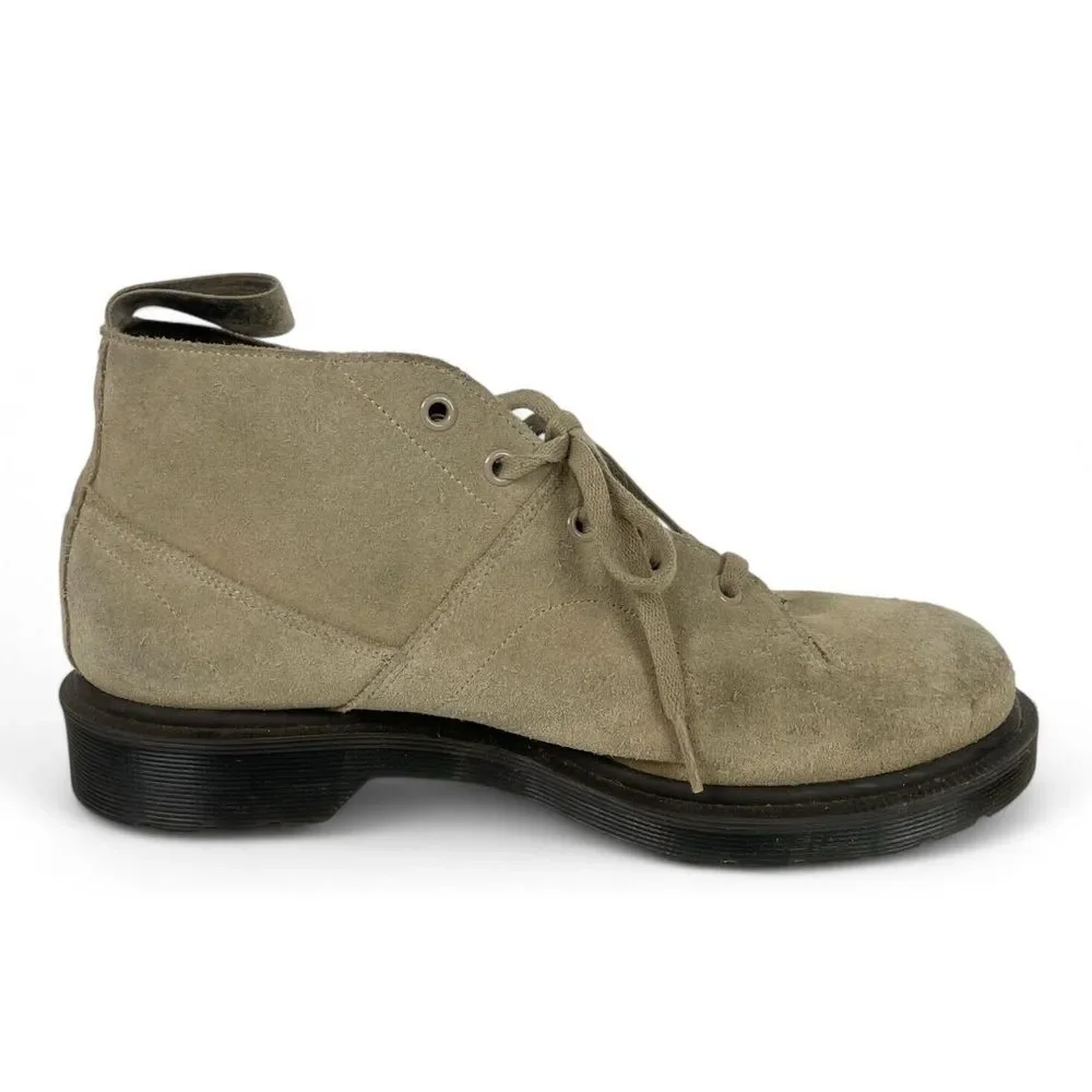 Dr. Martens Mens Boots Church Tan Suede Leather Unisex Doc Mens 8 Womens 9